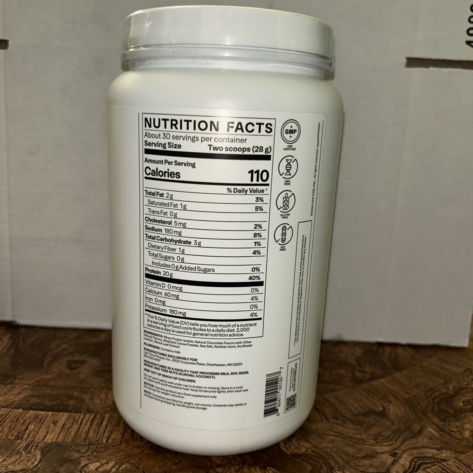 LTH Flex Whey Protein Isolate -Chocolate, 30 Servings Exp 10/25/26