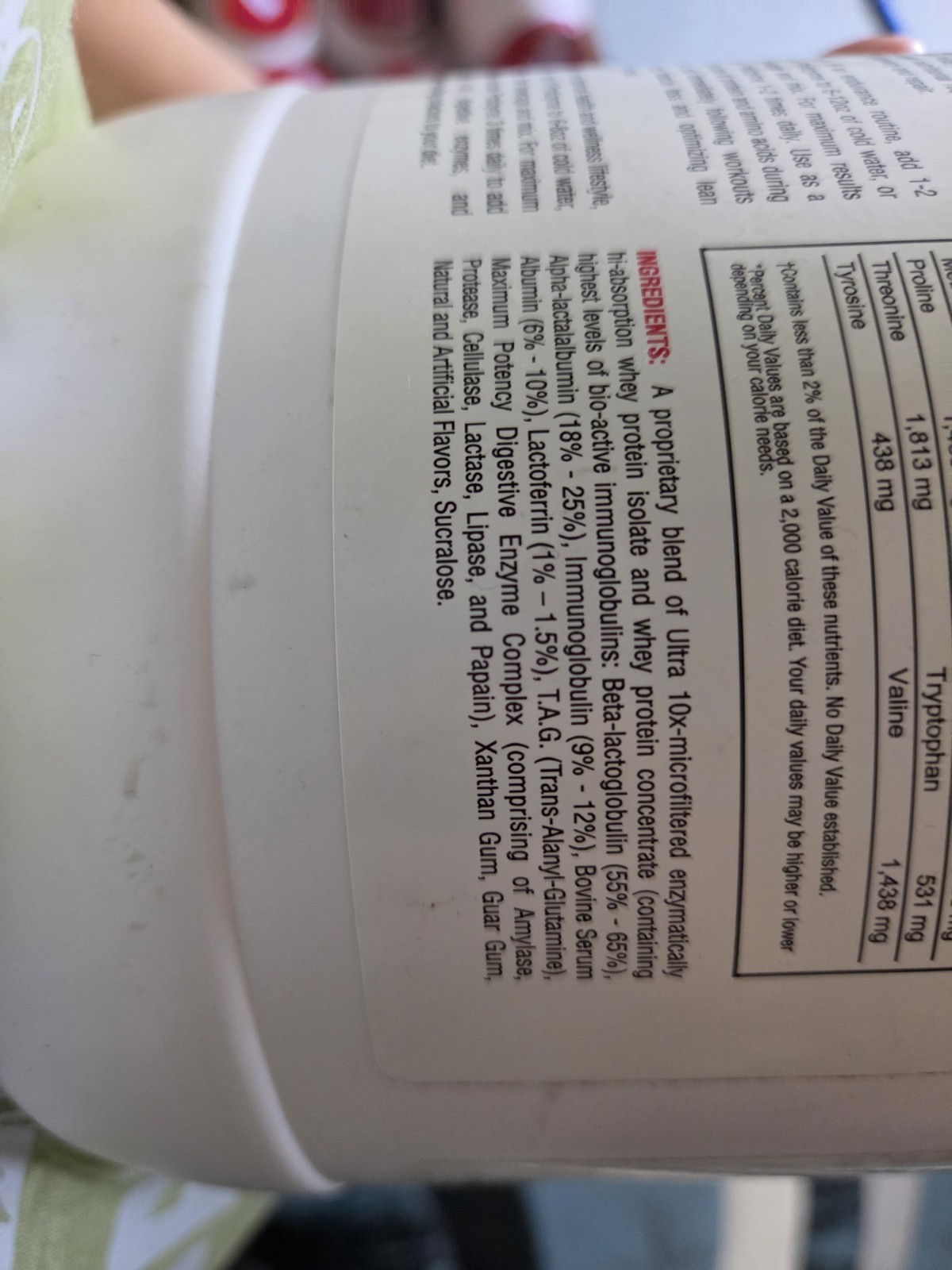 Metabolic Nutrition Protizyme 5 Protein Blend Strawberry Creme 2 lb 26 Servings