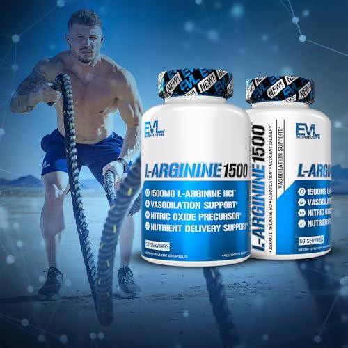 Evlution Nutrition Nitric Oxide Booster L-Arginine Supplement – Unlock Your
