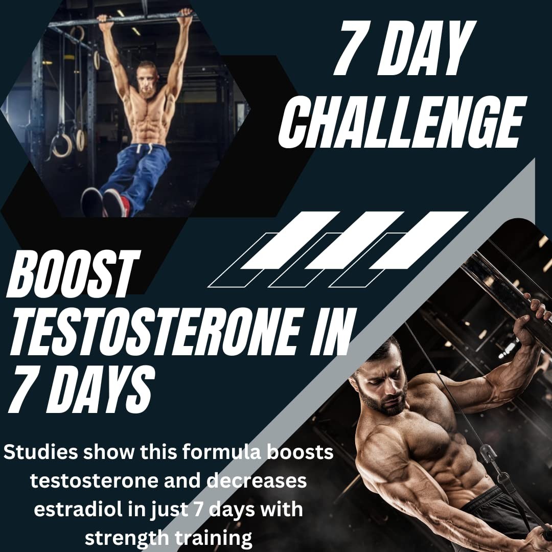 TESTAGRA TESTOSTERONE BOOSTER FOR MEN. 2 Pack Savings – 90 Count (Pack of 2)