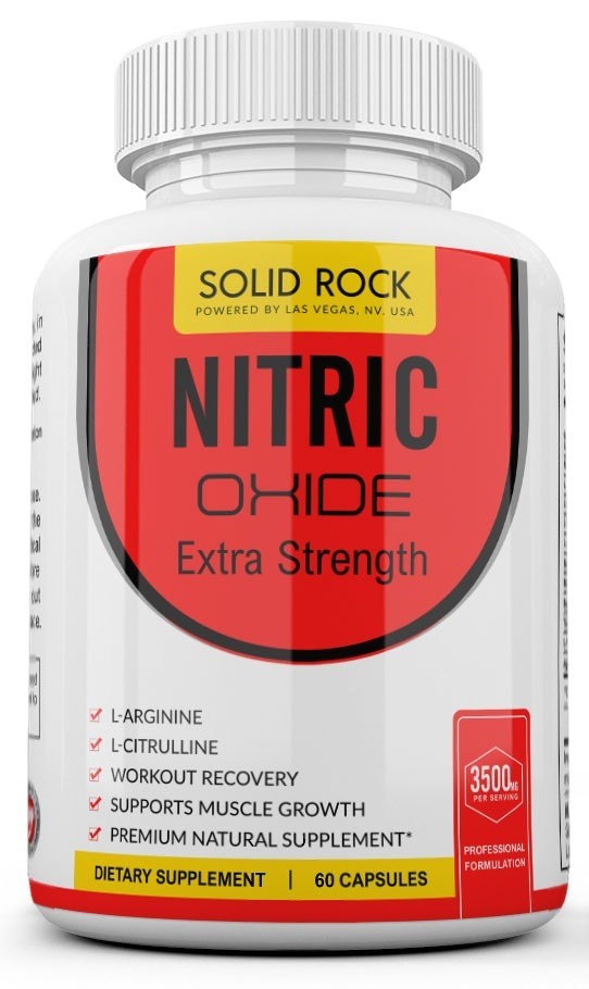 Nitric Oxide Booster L-Arginine, L-Citrulline 3500mg 120 Caps HIGHEST POTENCY