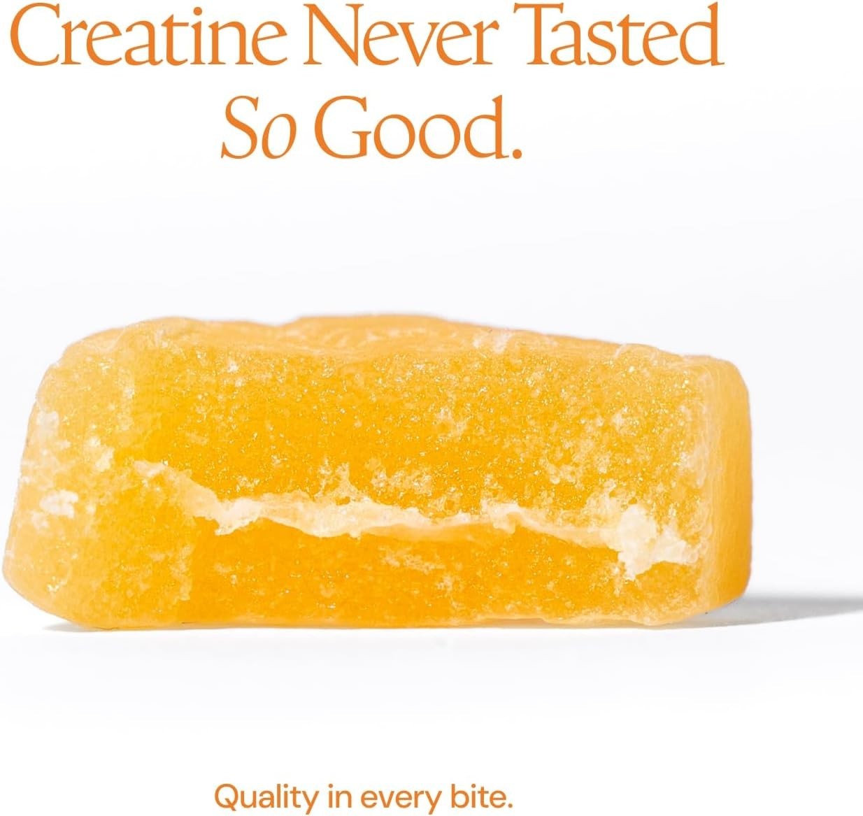 Non-Melting Creatine Gummies – 1.5g of Muscle Growth Power in Every Bite
