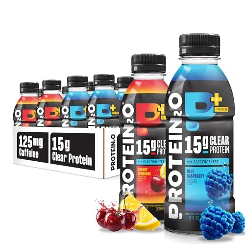 Protein2o Whey Protein Isolate Energy Drink Variety Pack 16.9oz 12 Pack Sugar Fr