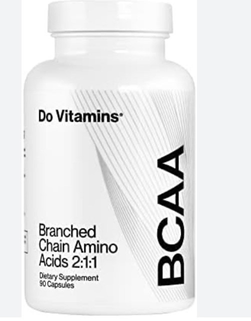 Do Vitamins BCAA Branched Chain Amino Acids 2:1:1 Diet Supplement 90 Capsules