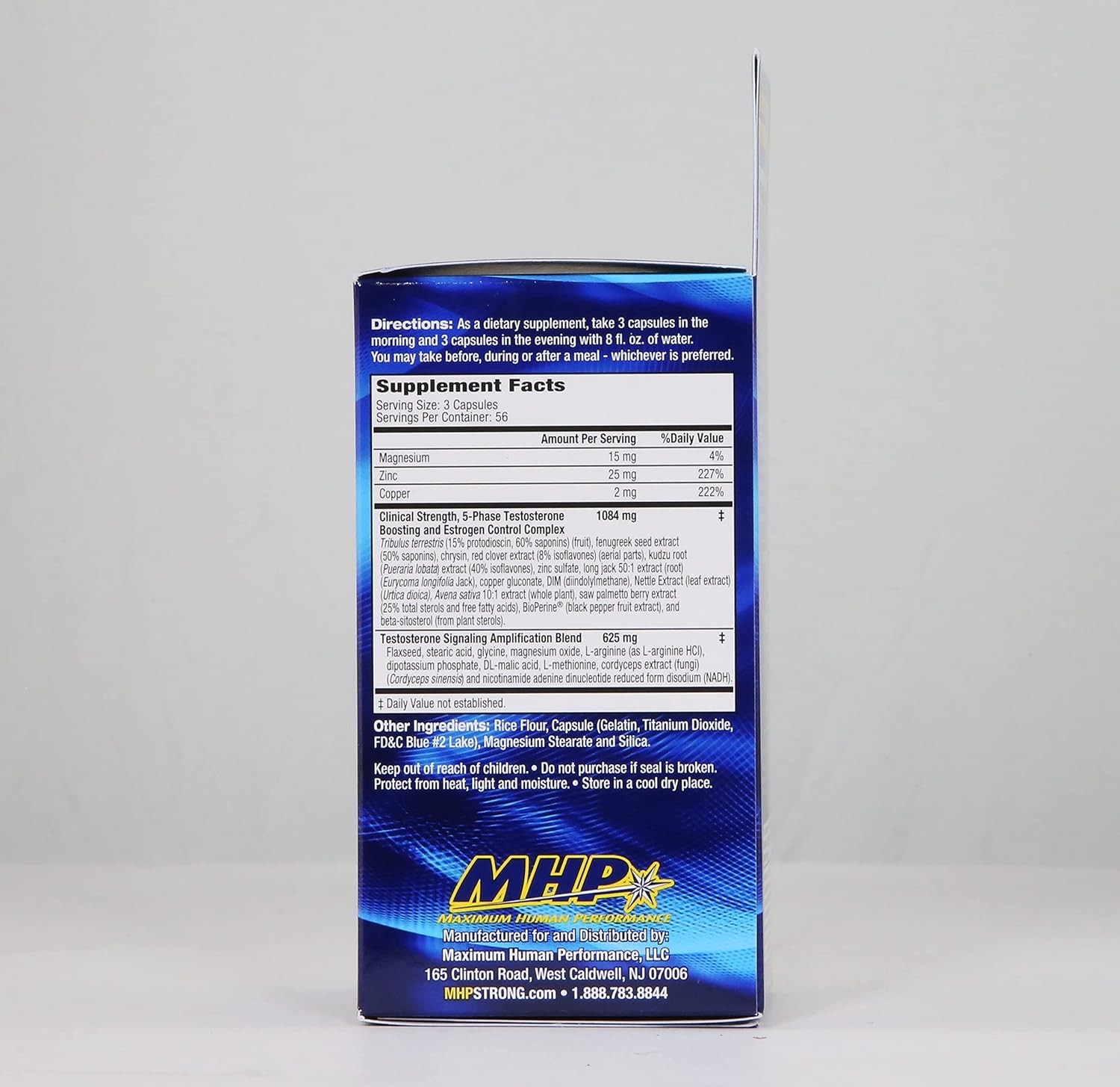 T-Bomb 3Xtreme Clinically Tested Testosterone Booster Men Libido Support168Count