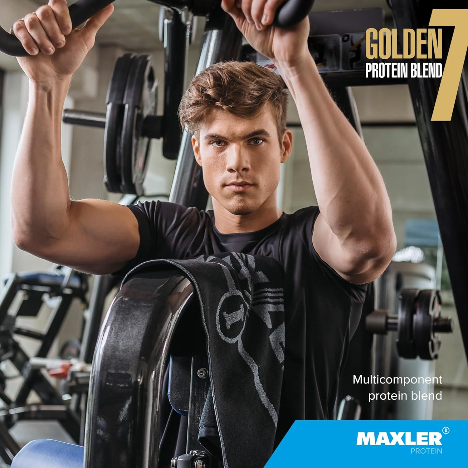 Golden 7 Protein Blend – Protein Powder for Muscle Gain & Recovery – Vanilla Pro