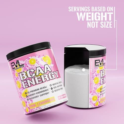 EVL BCAAs Amino Acids Powder – Boost Energy, Build Lean Muscle, Enhance Recovery