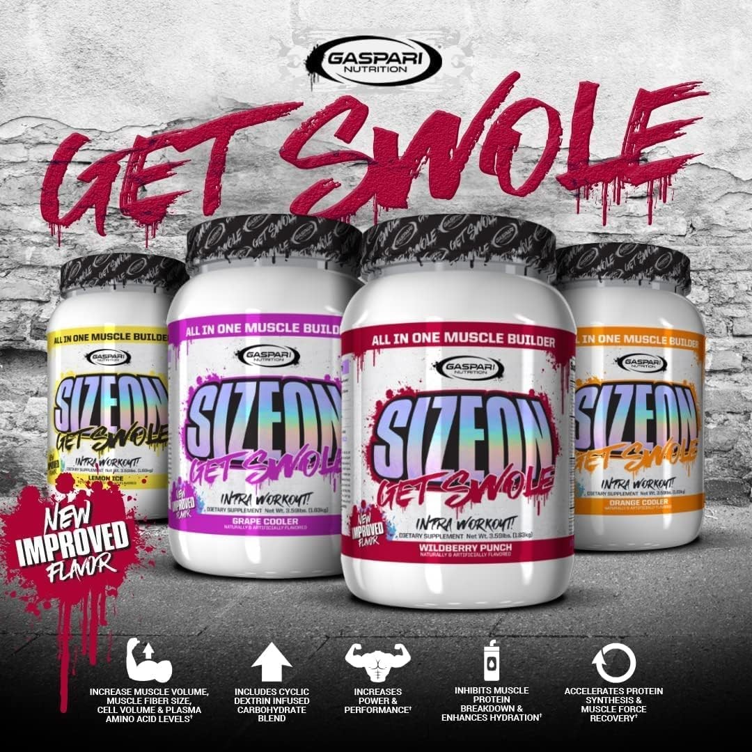 Gaspari Nutrition SizeOn, The Ultimate Hybrid 3.59 Pound (Pack of 1)