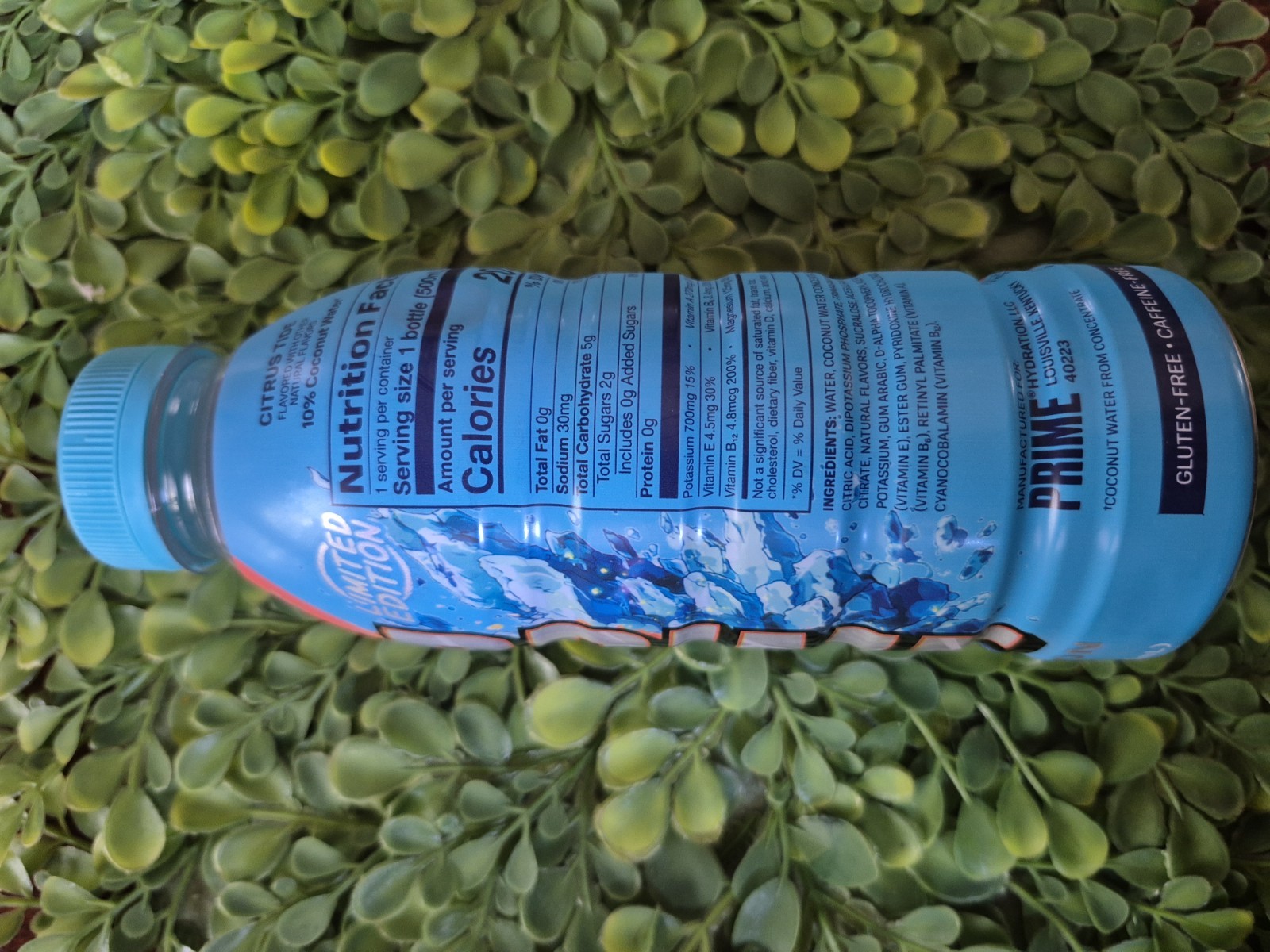 LIMITED EDITION FROSTBITE FUSION KYRO & LUKEN CHARACTER PRIME HYDRATION BOTTLE