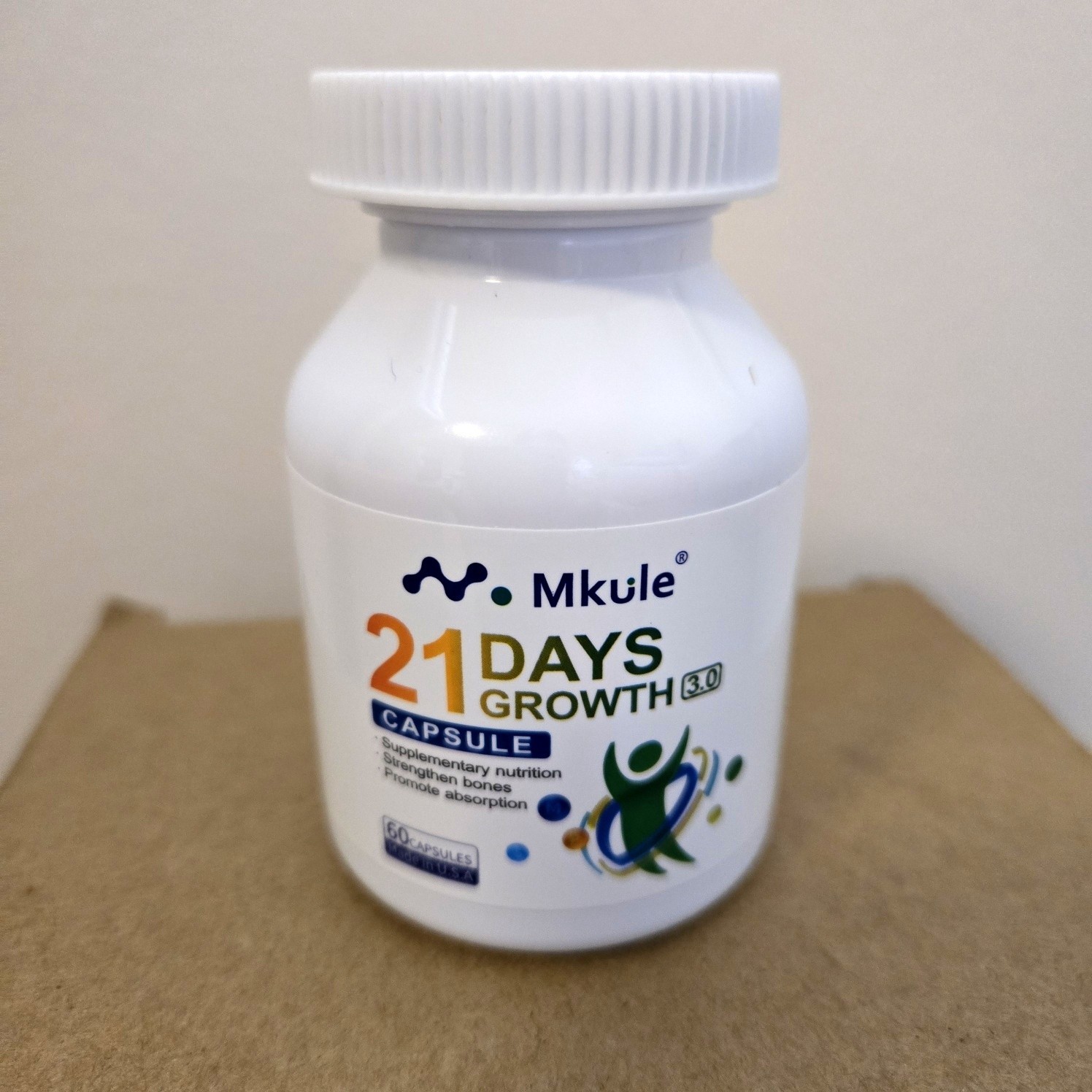21 Days Growth Height Supplement Ages 6-24 Immunity Overall Health Made in USA