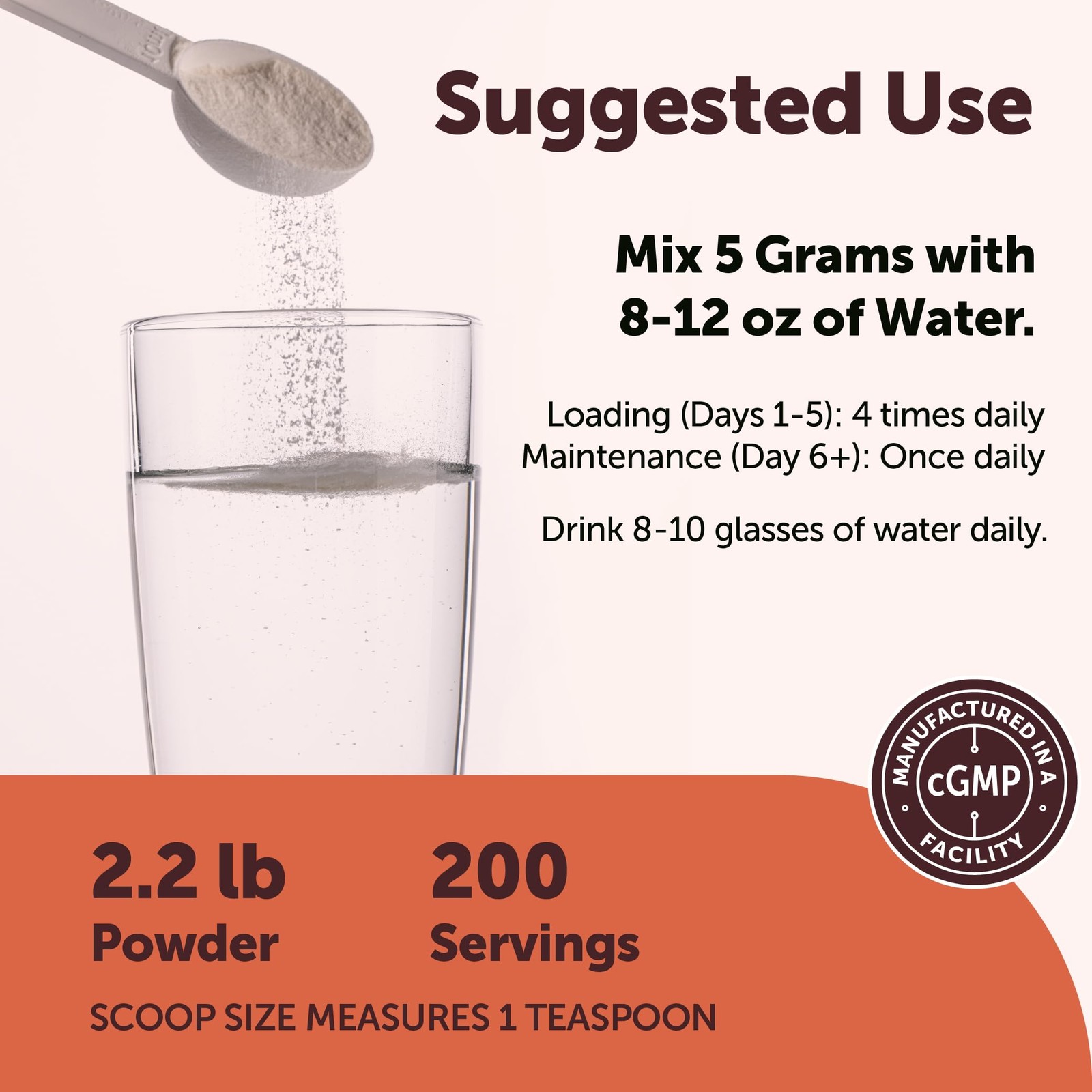 Micro Ingredients Creatine Monohydrate Powder 1 kg 2.2 Lbs, 5000mg Per Serv, …
