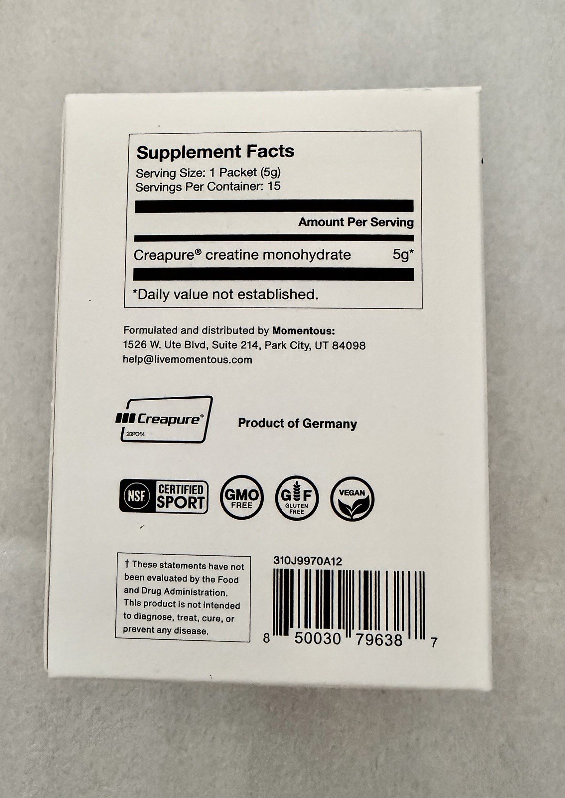 Creatine Monohydrate Powder – Creapure Creatine Powder – Supports Strength, L…