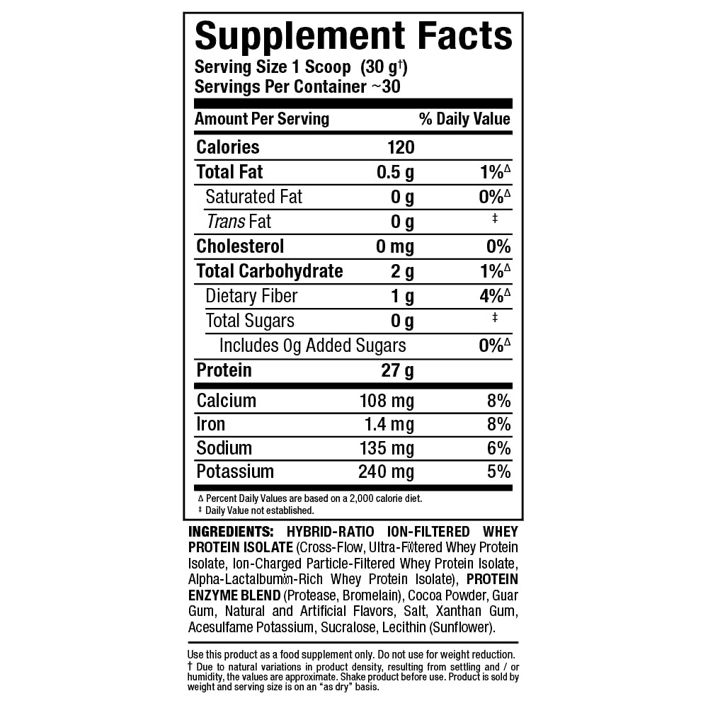 AllMax Nutrition – ISOFLEX Whey Protein Powder, Whey Protein Isolate, 27g Pro…