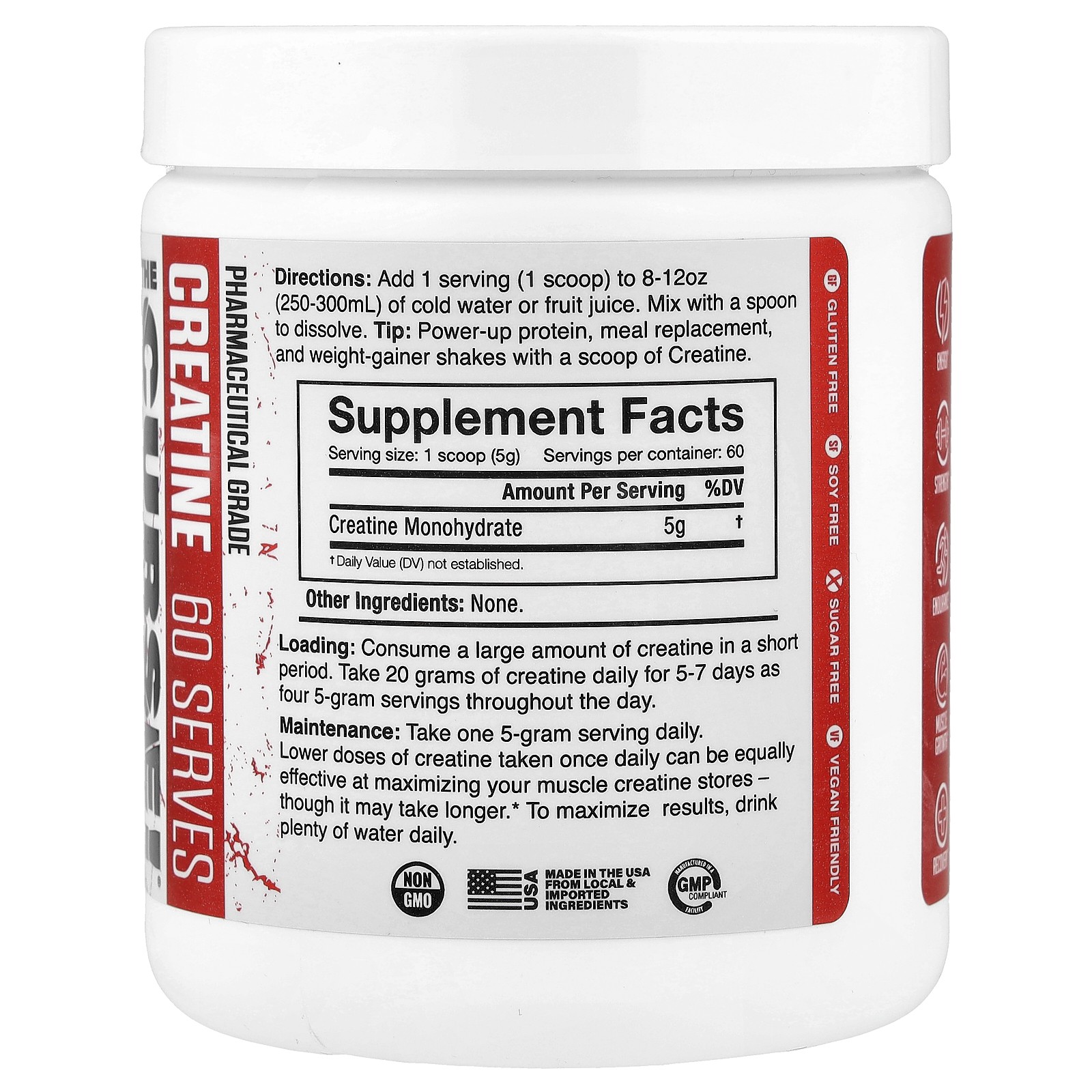 The Curse, Creatine, Unflavored, 10.6 oz (300 g)