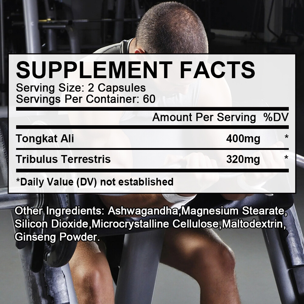 Testosteron Booster Enhancement Male Supplement Tribulus Terrestris Capsules