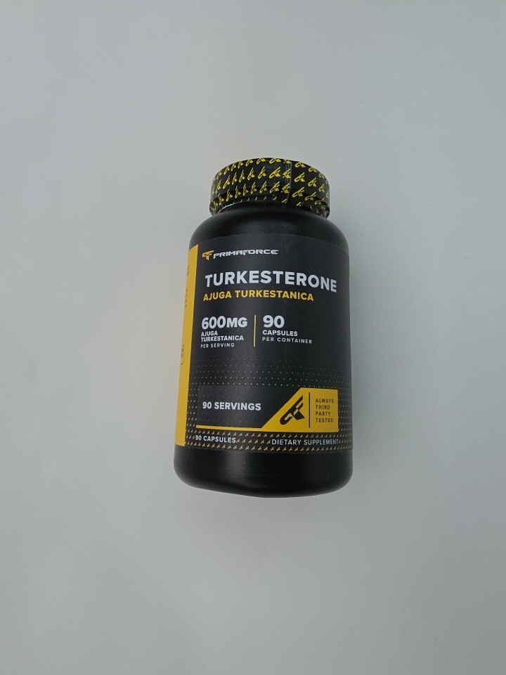 PrimaForce Turkesterone 600mg, 90 Capsules