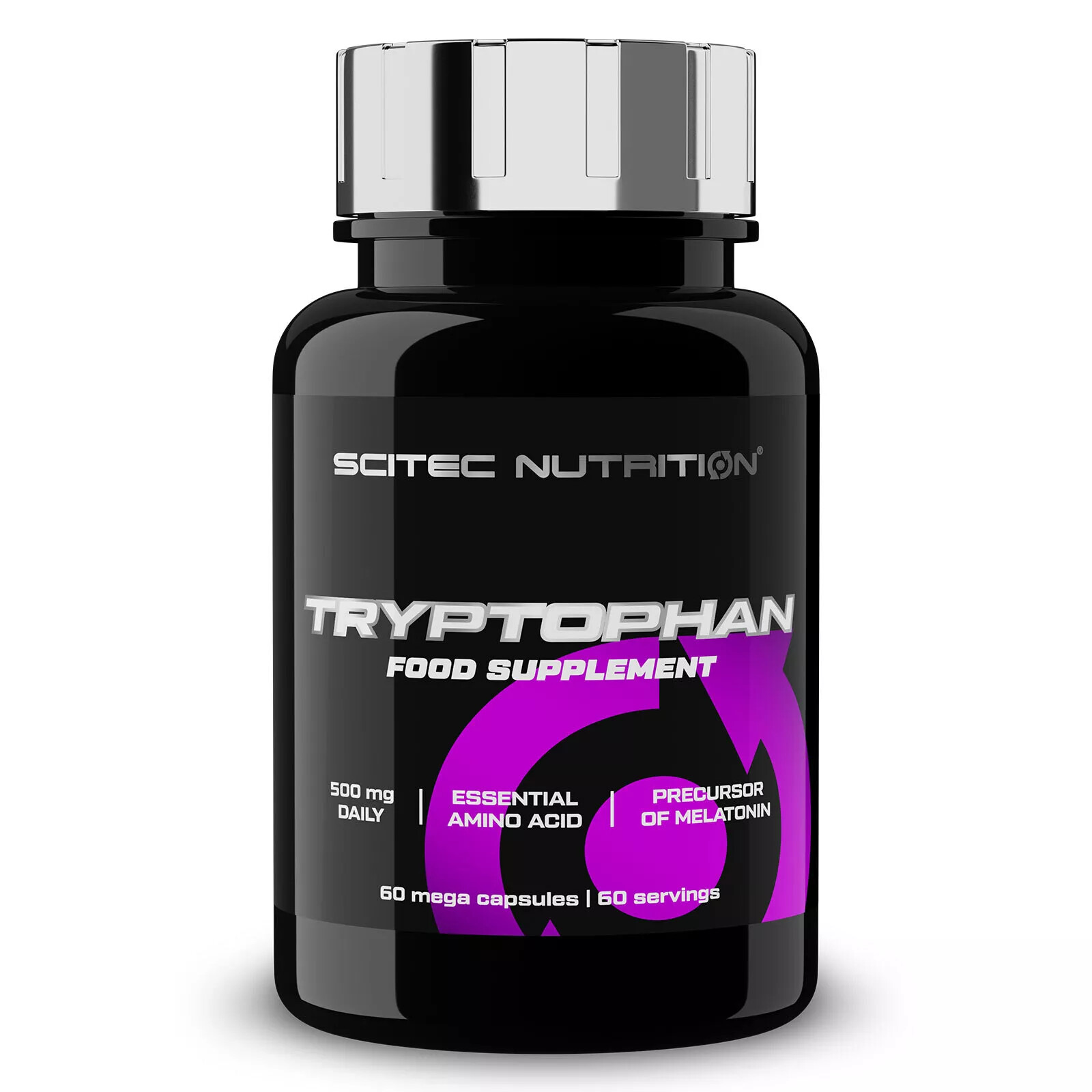 L-Tryptophan 60/180 Caps Supports Relaxation Positive Mood Restful Sleep