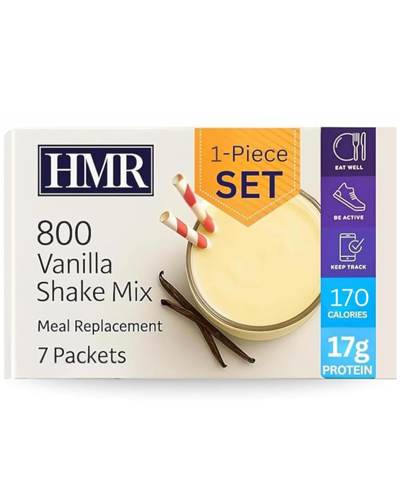 HMR 800 Shake Meal Replacement Mix | Vanilla 11.13 Ounce (Pack of 1)