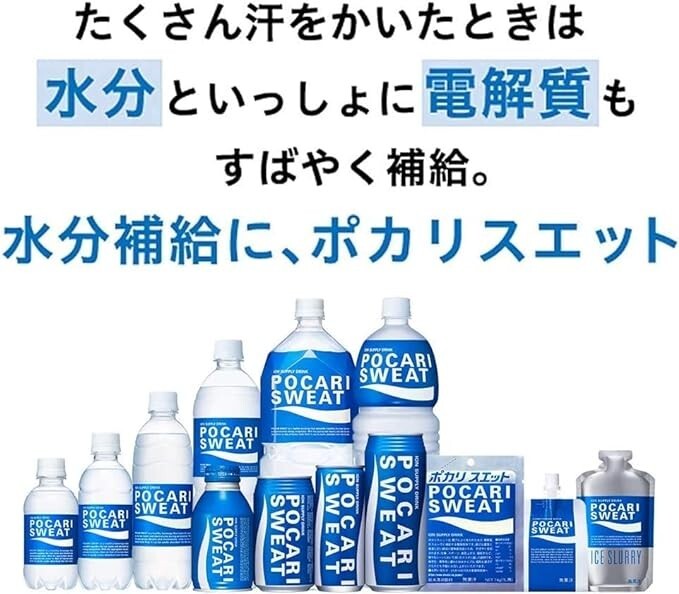 Otsuka Pocari Sweat Powder for 1L 74g x 25 Bags Sports Drink New
