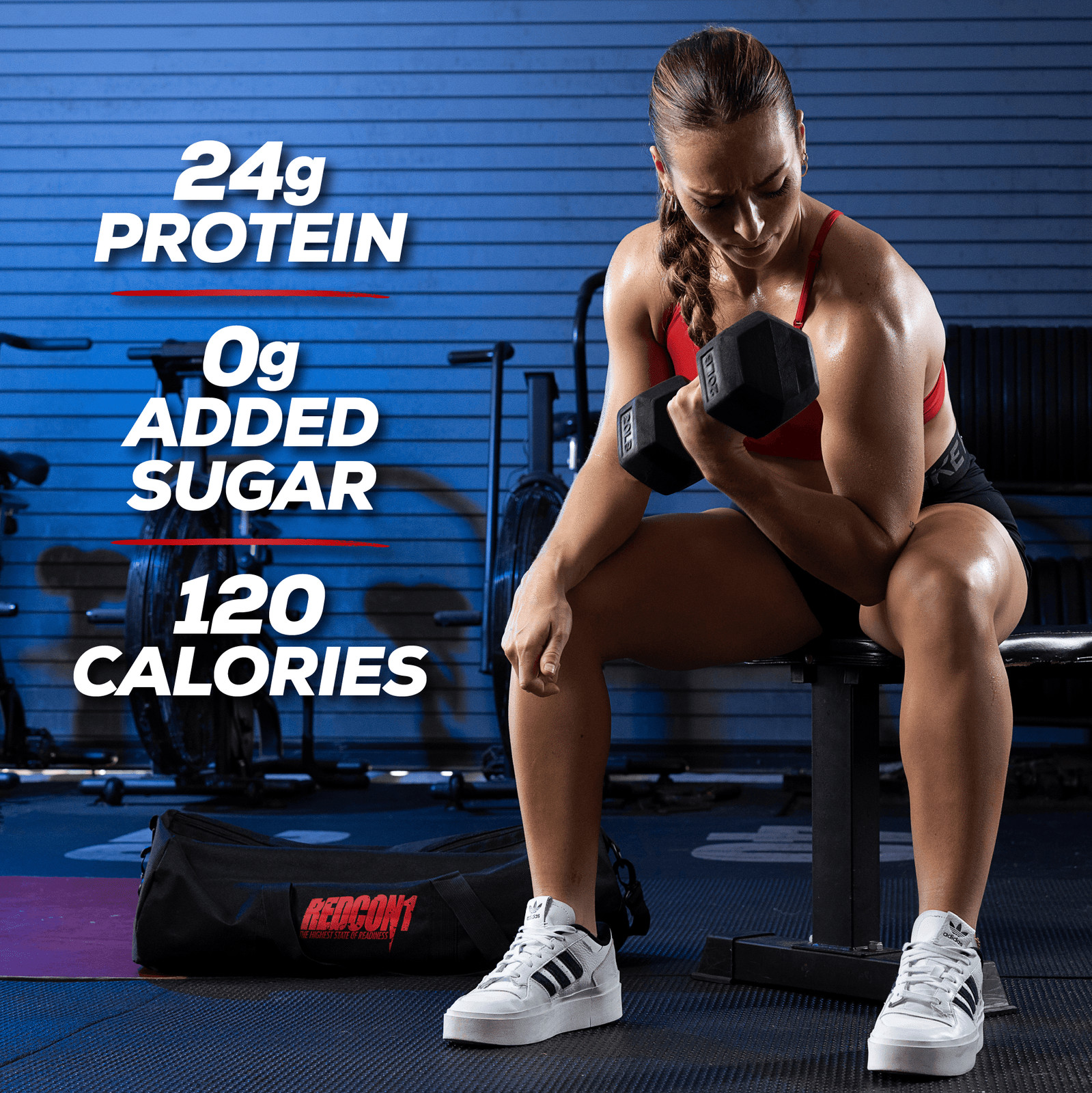 REDCON1 MRE Lite Whole Food Protein Powder, Vanilla Milkshake, Whey & Lactose