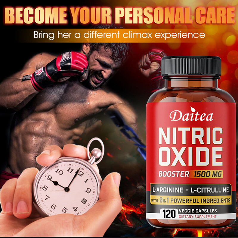 Nitric Oxide 1500MG – Natural Muscle Recovery – Nitric Oxide Production