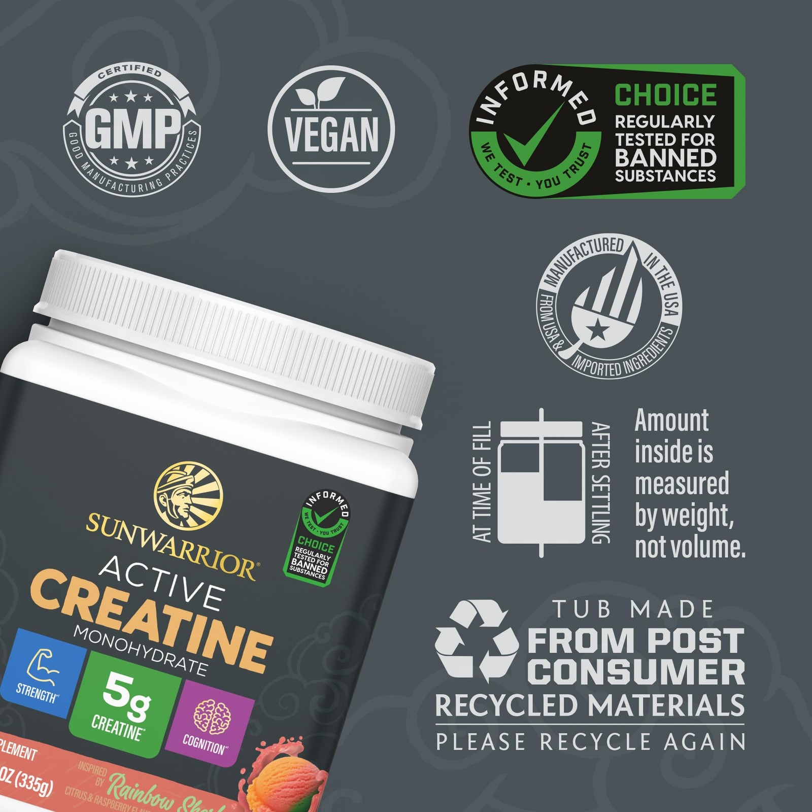 Creatine Monohydrate Powder Micronized PreWorkout Recovery Supplement | Suppo…