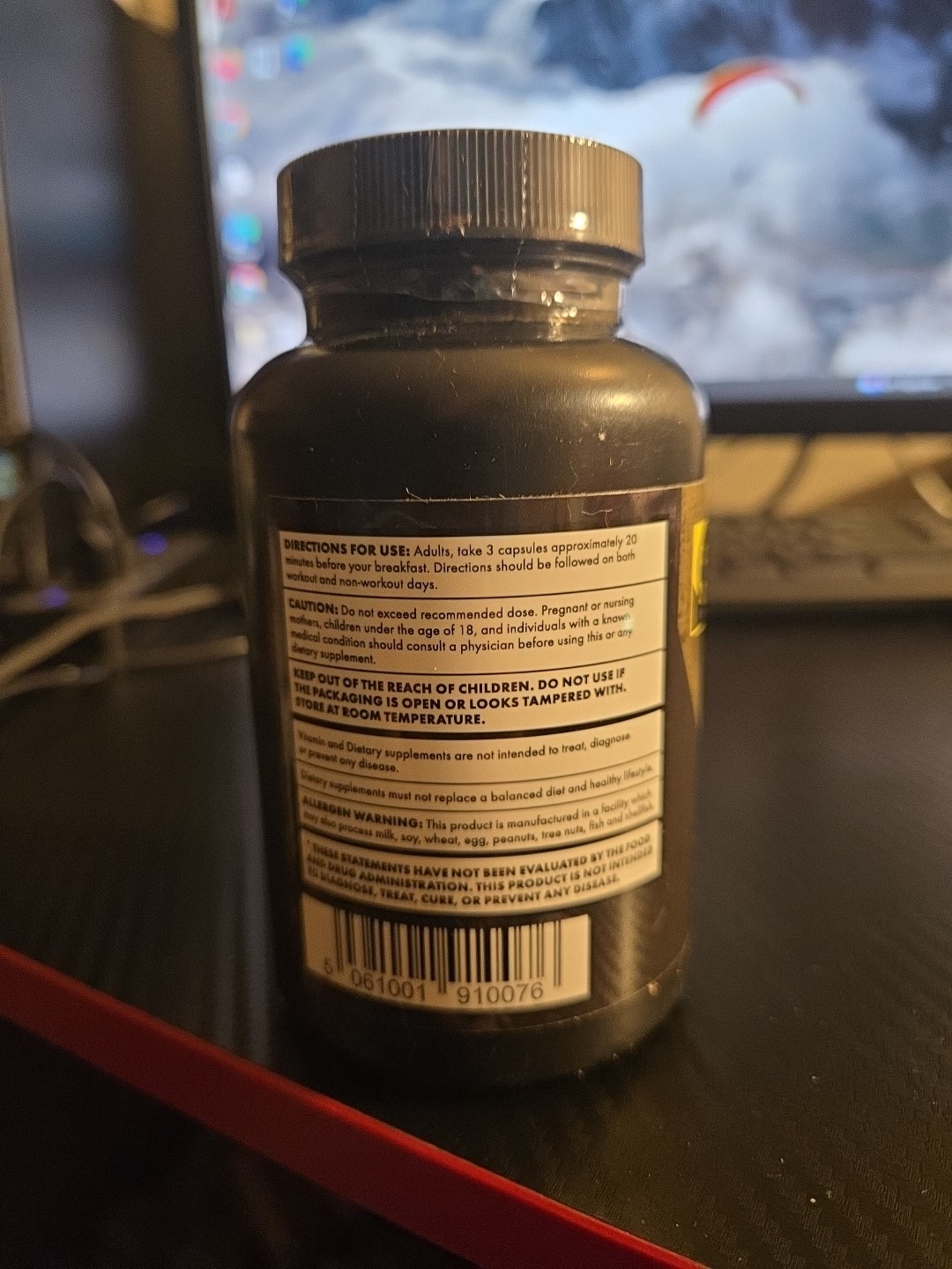 Brutal Force DekaBulk Workout Booster 90 Capsules Muscle Strength Gainer 10/26
