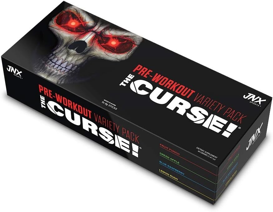 Ultimate Pre Workout Powder Sample Pack – The Curse! for Maximum Performance