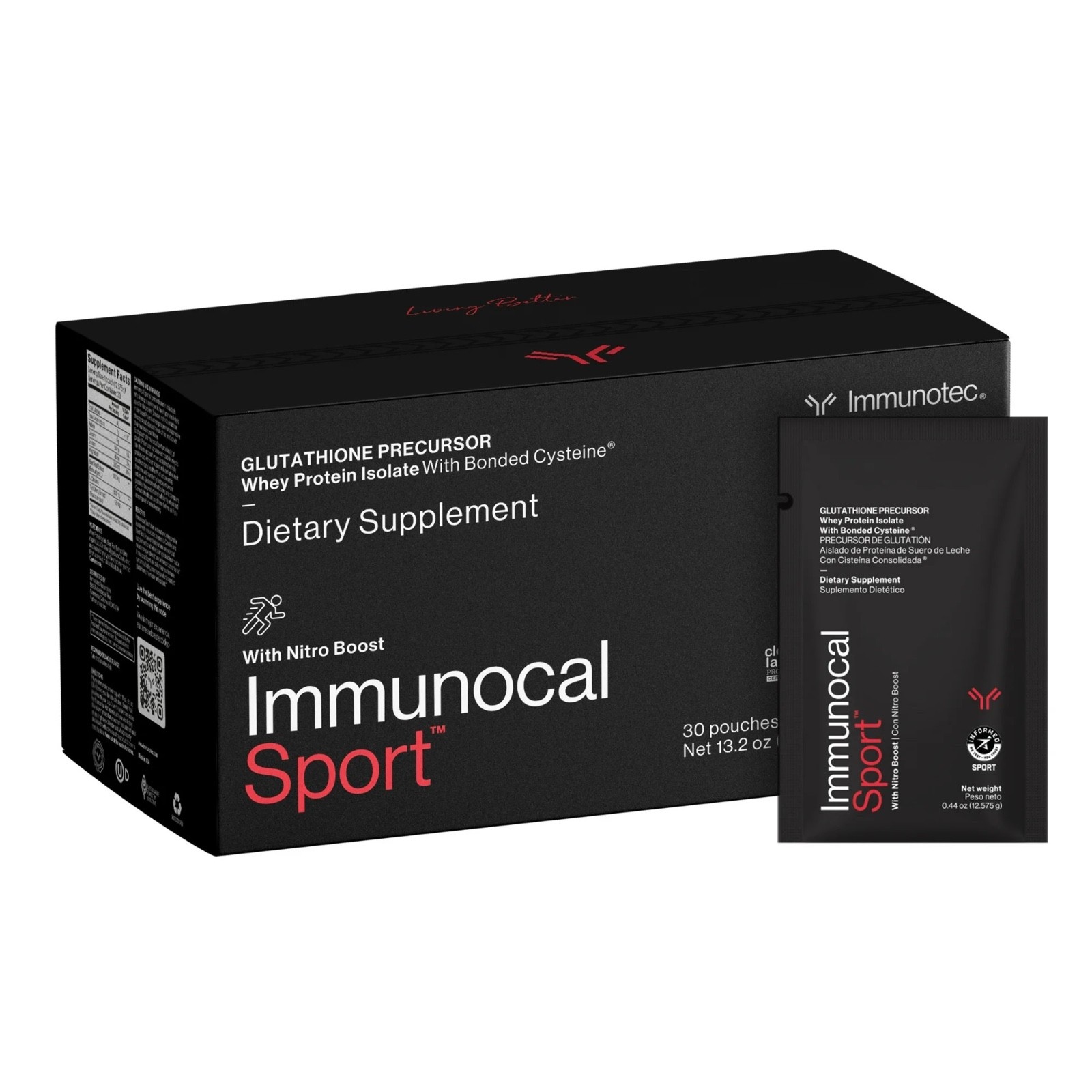 Immunocal Sport™ Whey Protein Isolate – Glutathione Precursor 30 SERVINGS