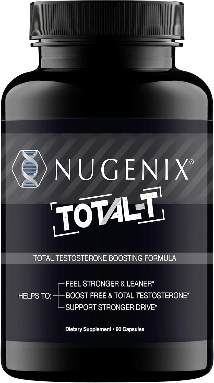 Nugenix Total-T, Free and Total Testosterone Booster 90 Count (Pack of 1)