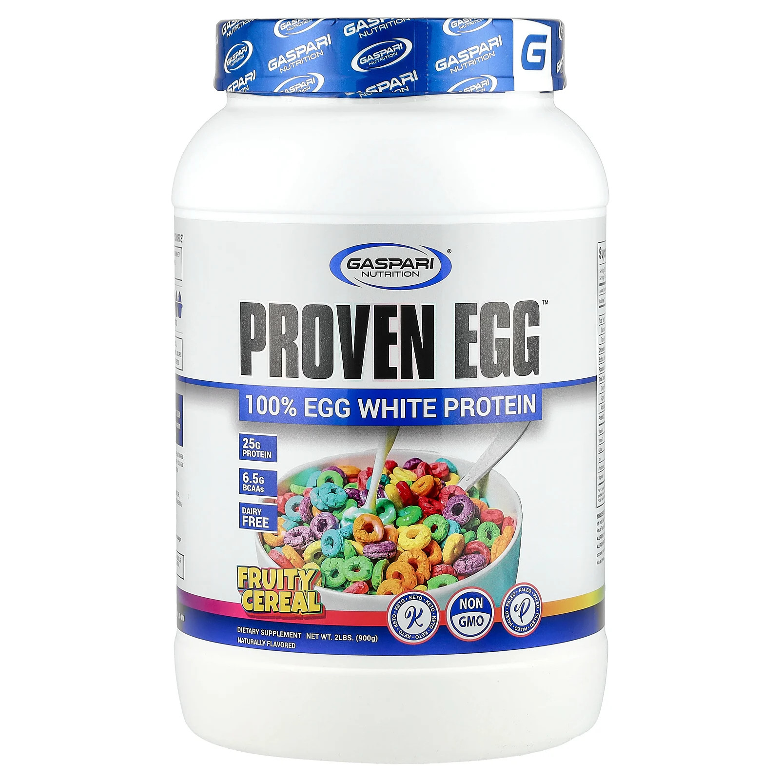 Proven Egg™, 100% Egg White Protein, Fruity Cereal, 2 lbs (900 g)