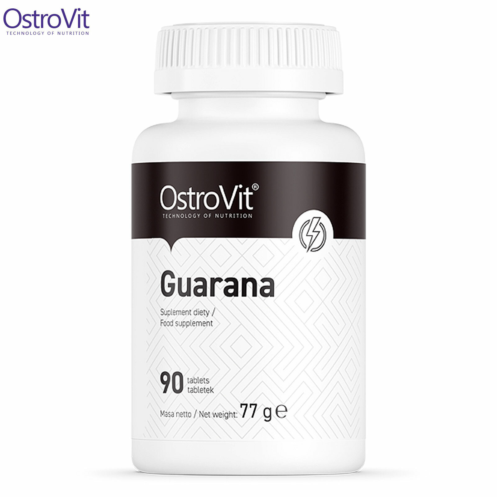 OSTROVIT GUARANA PILLS Supports Pre-workout Energy Vitality Memory Sexual Drive