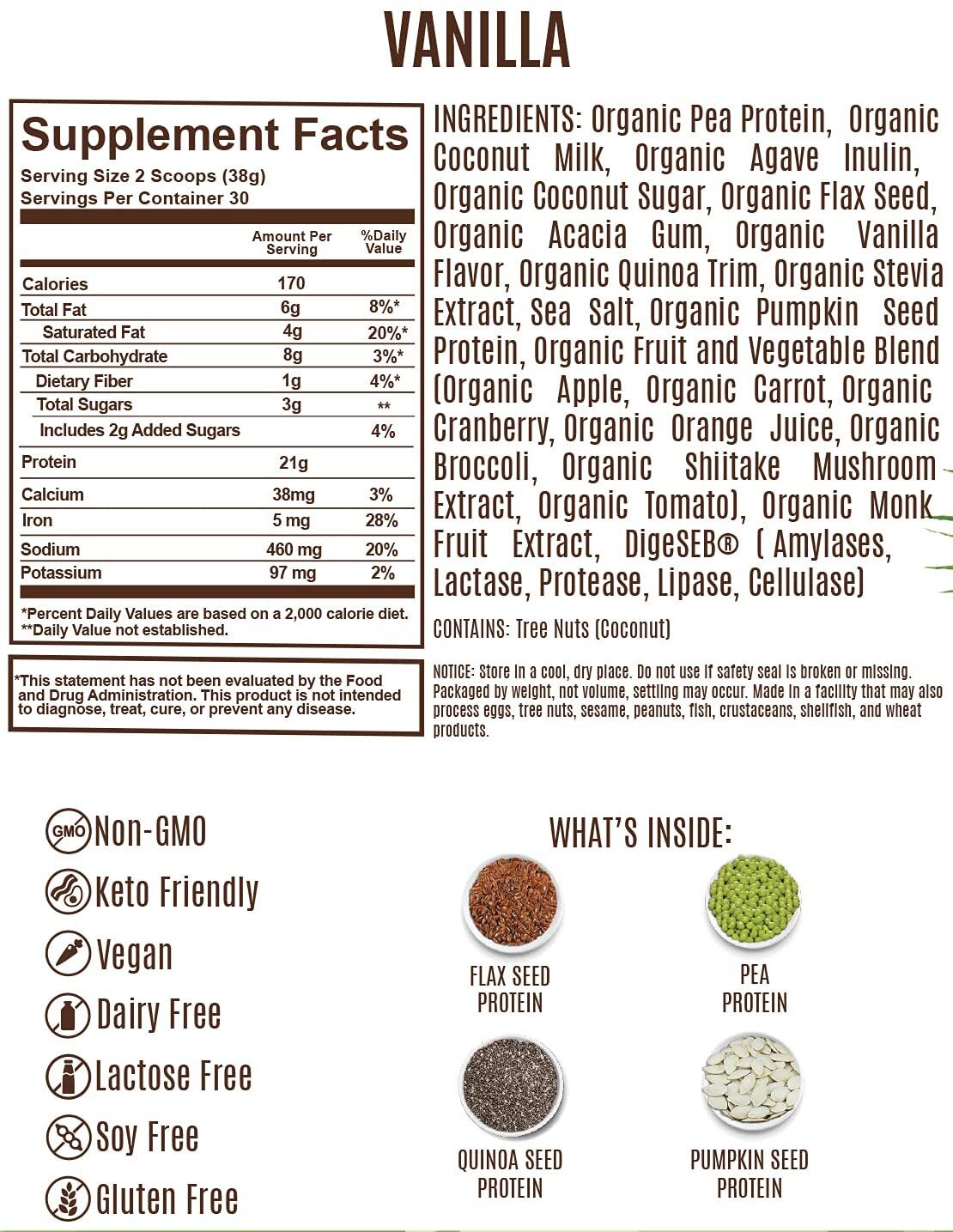 THriV – Organic Protein Powder