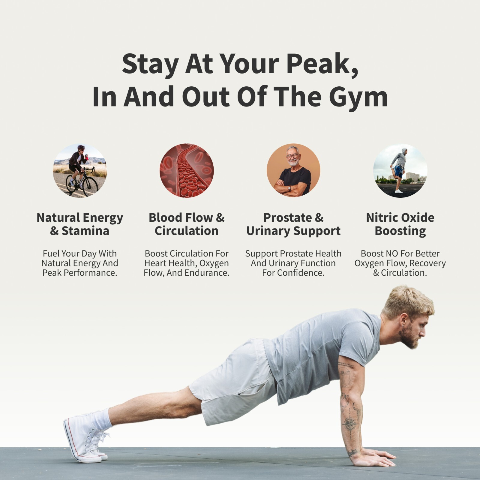 SNAP Prostate Wellness Nitric Oxide Booster Saw Palmetto L-Arginine/L-Citrulline