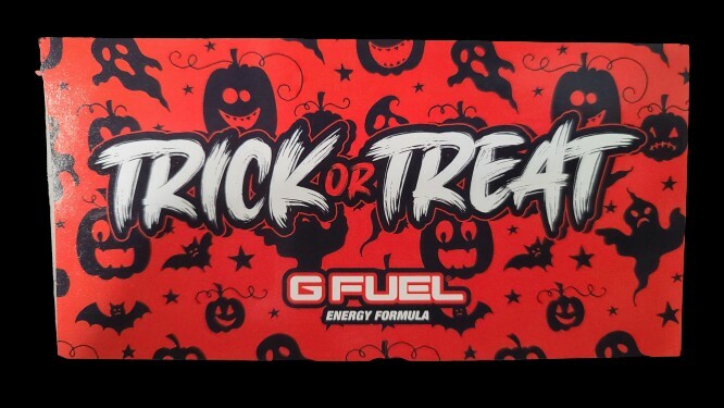 G Fuel TRICK OR TREAT Sticker GFuel by Gamma Labs | Limited Edition