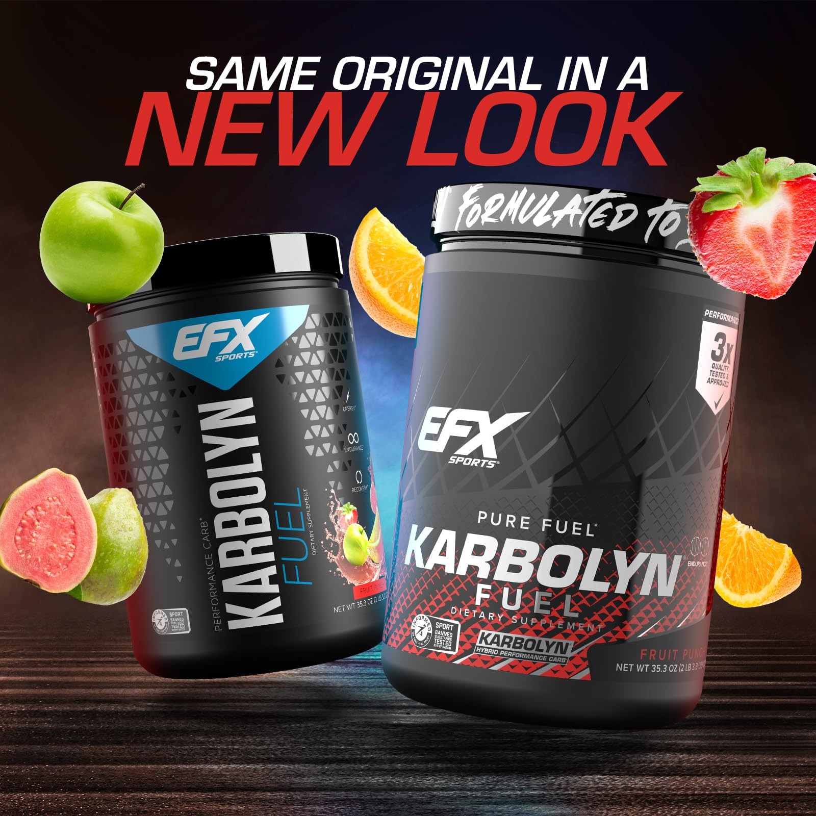 EFX Sports Karbolyn Fuel | FastAbsorbing Carbohydrate Powder | Carb Load, Sus…