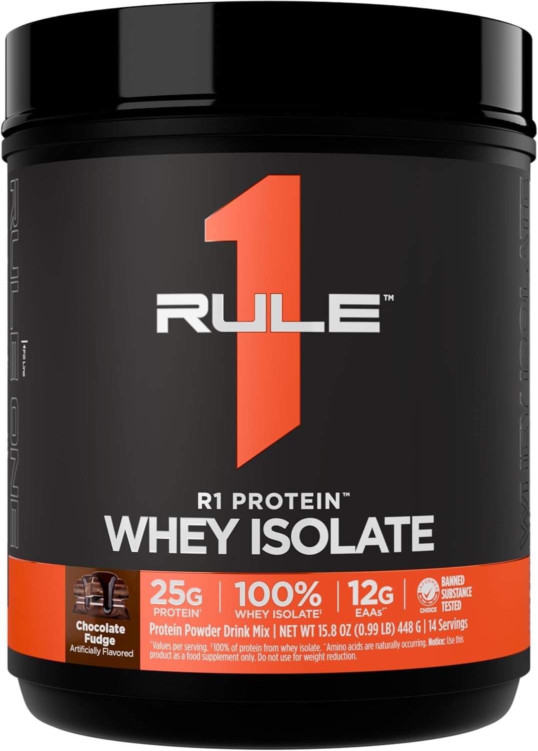 Rule 1 R1 Protein Whey Isolate – with 25g Protein & 6g BCAA Exclusively from …