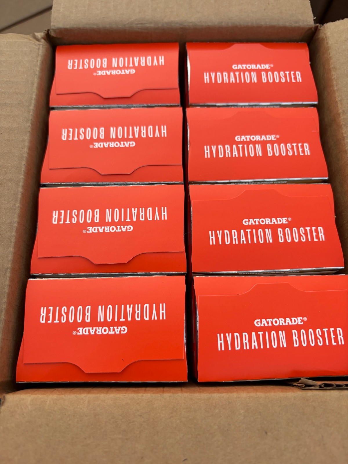 48x .35oz Gatorade Tropical Mango Hydration Booster Best By 7/09/2026 Thirst