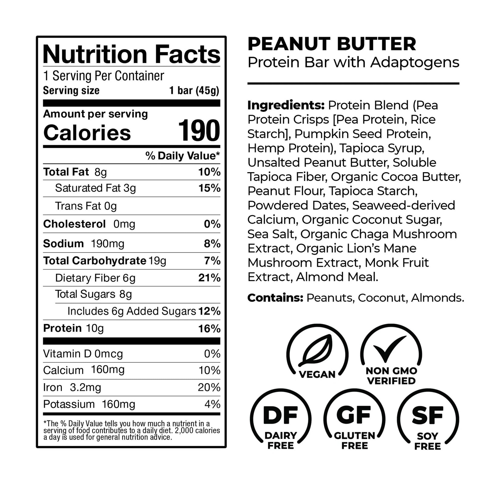 Laird Superfood Functional 1 Count (Pack of 10), 5 Flavor Variety Pack