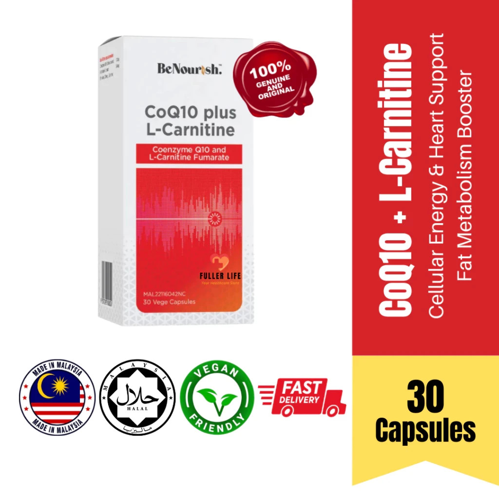BENOURISH CoQ10 Coenzyme & L-Carnitine Fumarate (30s)