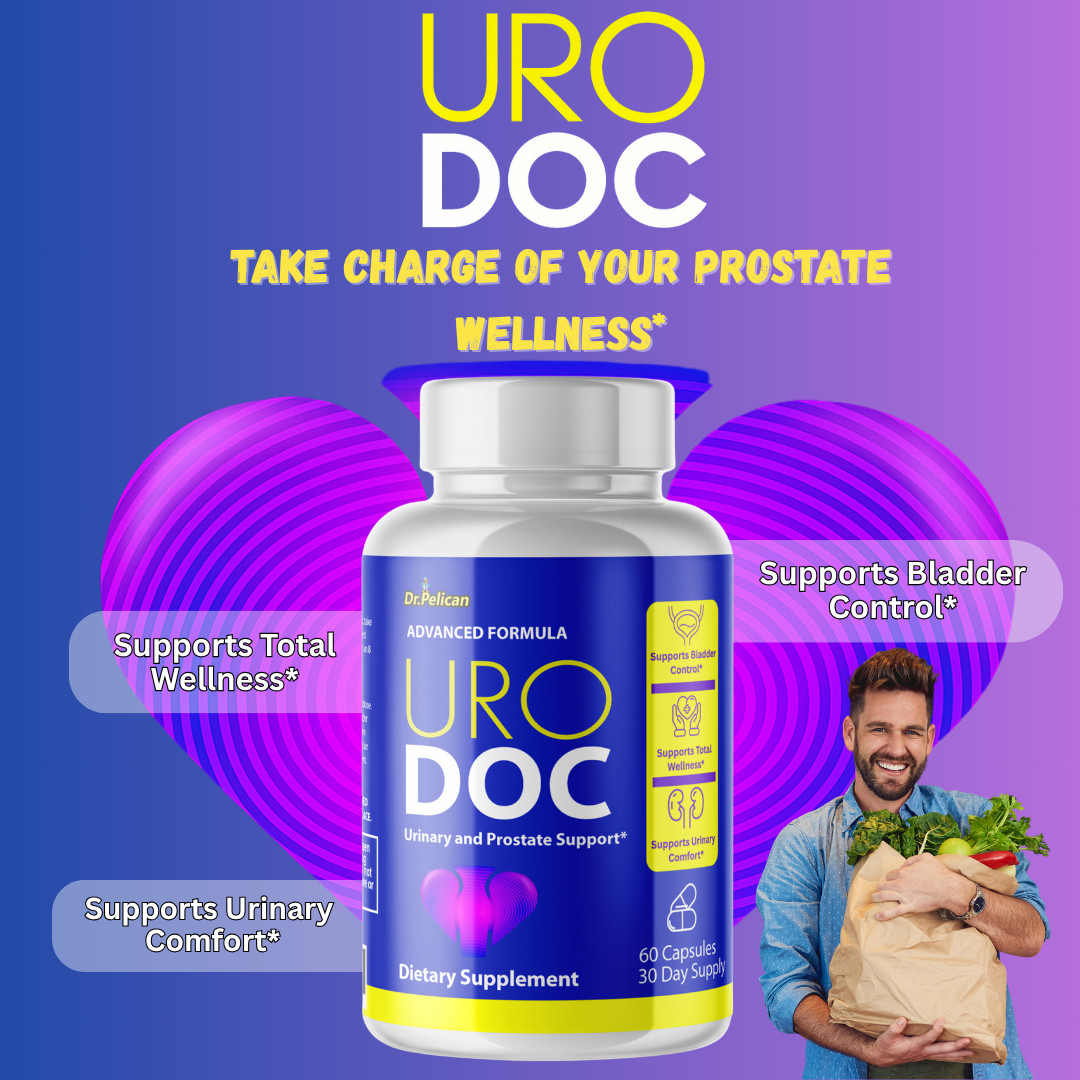 URO DOC- Support Supplement for Men – Urinary & Bladder Health-5 Bottles