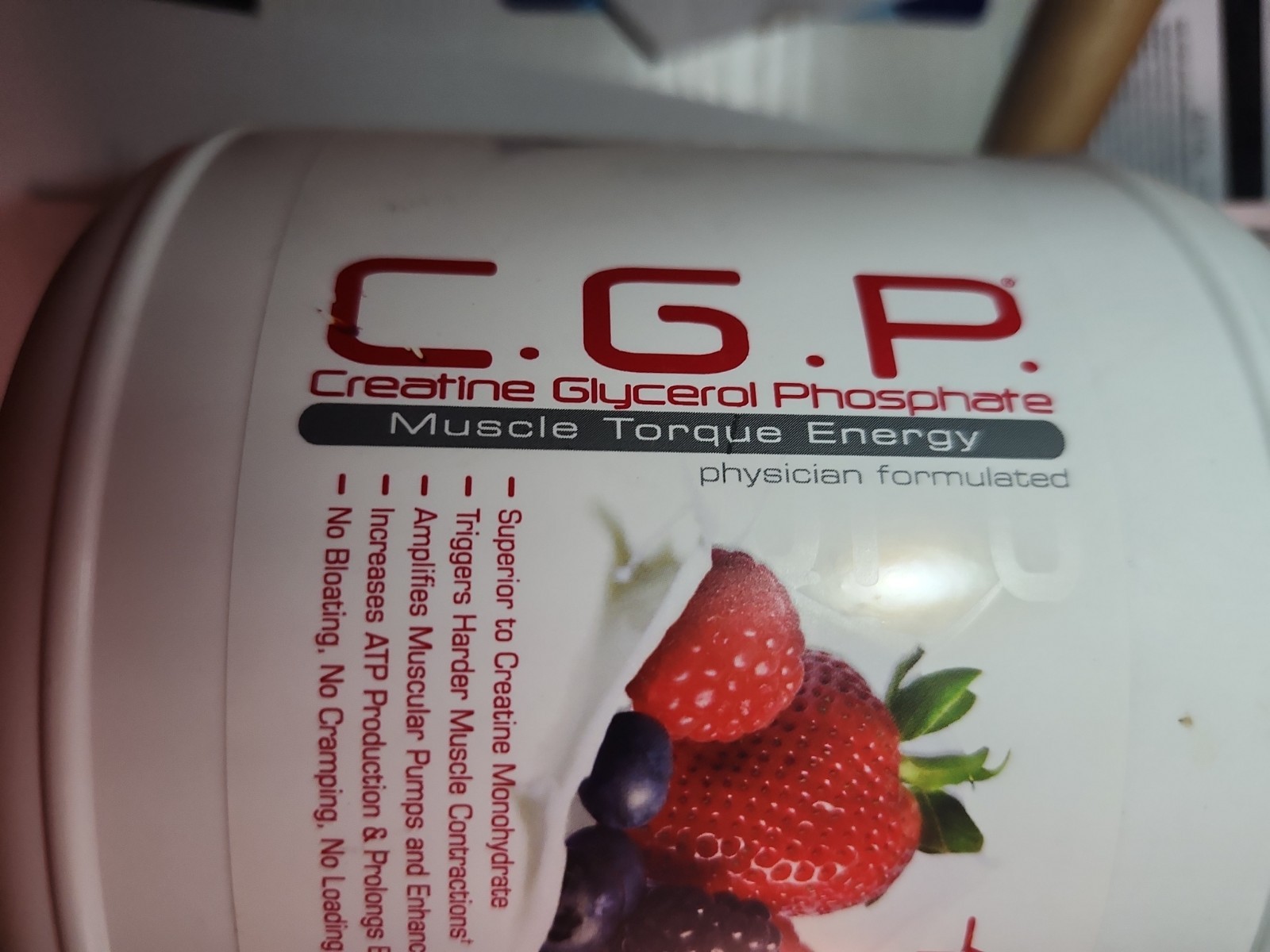Metabolic Nutrition CPG Creatine Glycerol Phosphate 100% Micronized Fruit Punch