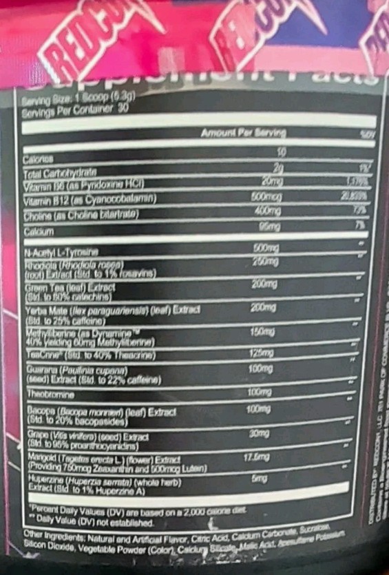 RARE Redcon1 War Games Pre Workout Bubble Gum Gaming Exp 12/2026+. 5.6 oz.