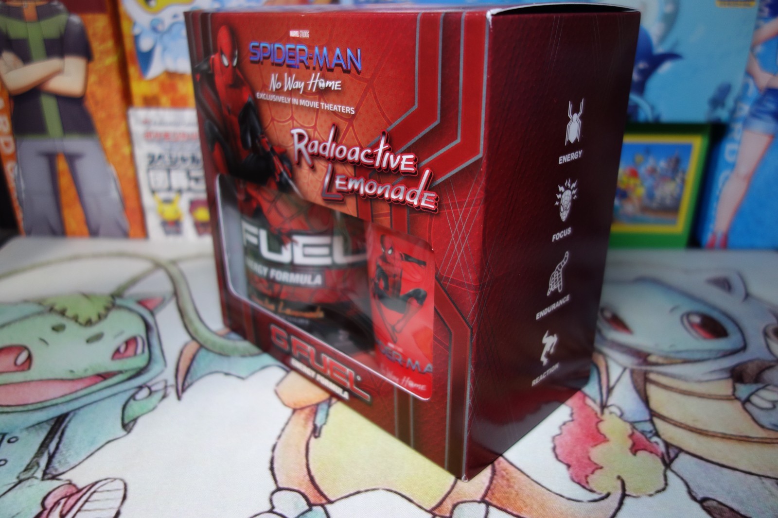 Spiderman No Way Home Hybrid Suit G fuel Collector’s Box Brand New On Hand!