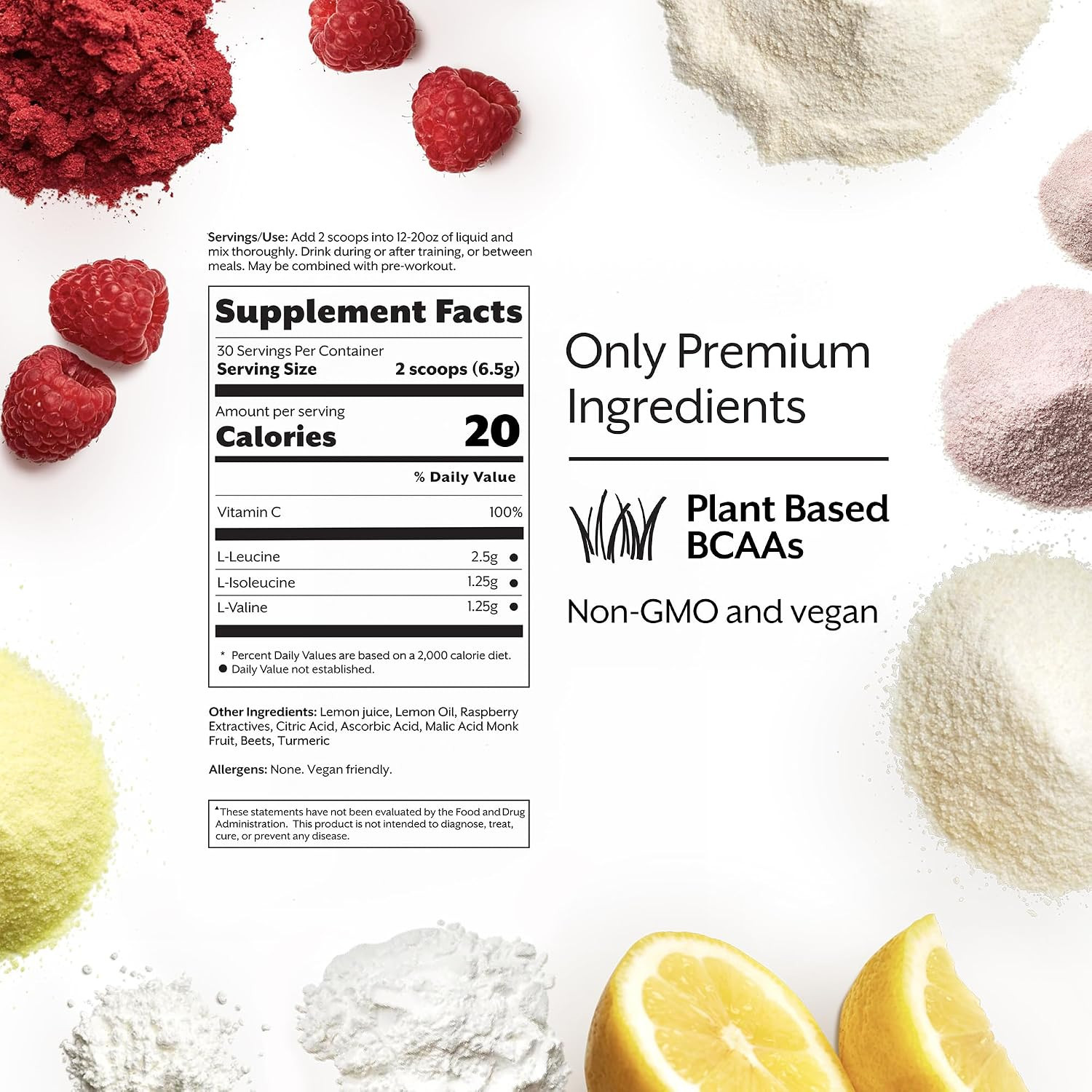 Promix BCAA Post-Workout Energy Powder – 5G Micronized Bcaas, Sugar Free, Plant