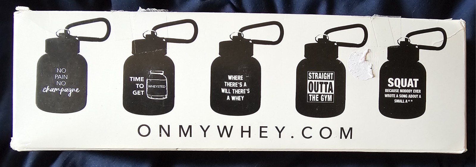 OhMyWhey Protein And Supplement On-the-go Containers For The Gym. Pack Of 5