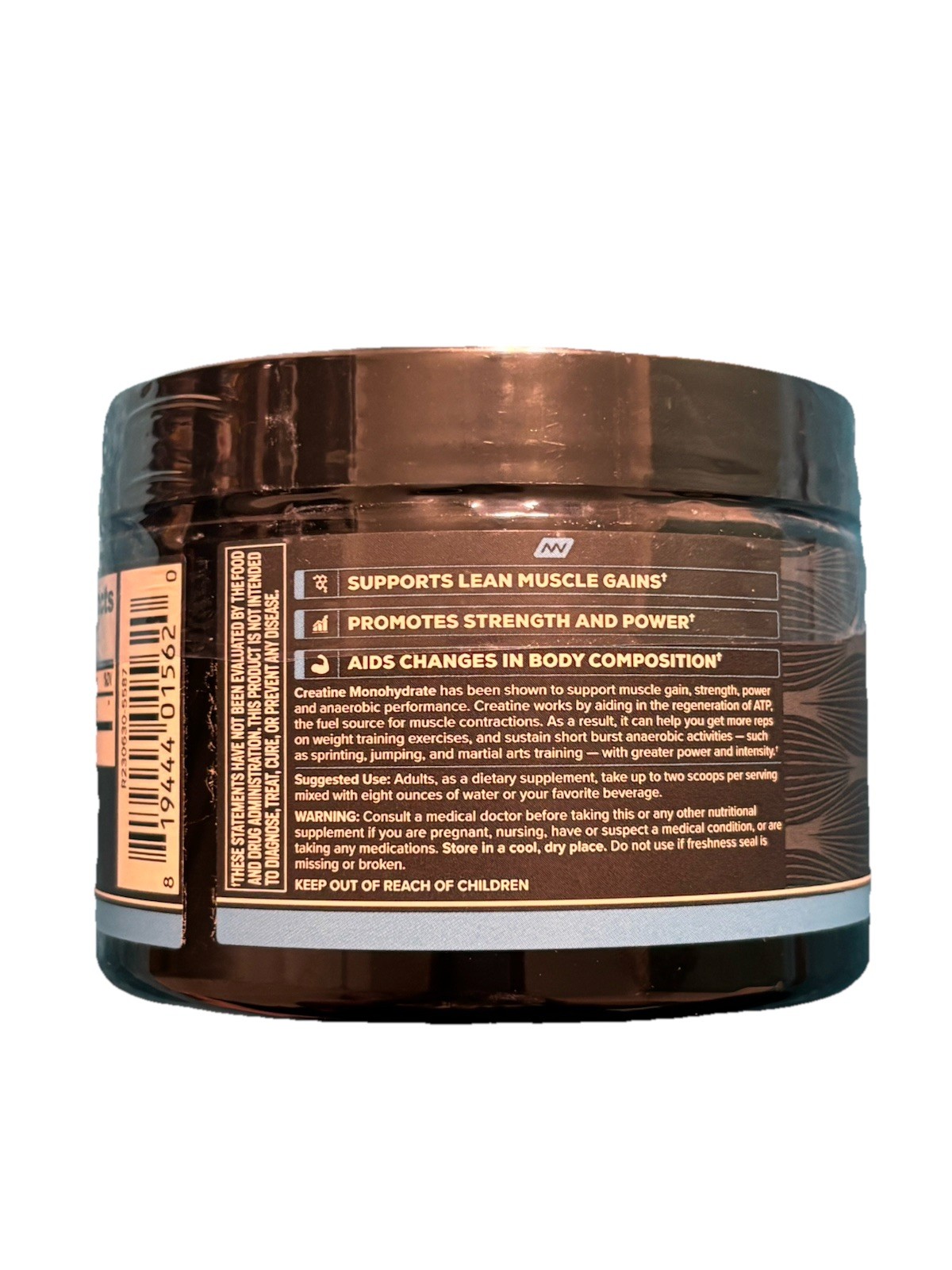 Onnit Creatine Monohydrate – 5g Per Serving (30 Tub), 5.29 Oz (Pack of 1) …