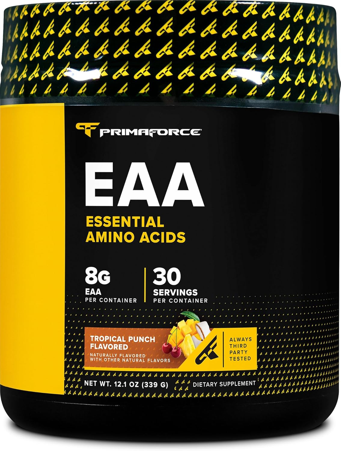 EAA Powder (30 Servings, Tropical Punch) – Essential Amino Acids for Pre/Intra W