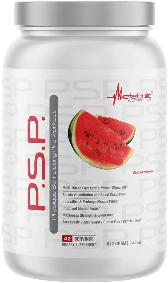 PREWORKOUT-Physique Stimulating PreWorkout-No Sugar-No Caffeine-MUSCLE STIMULANT