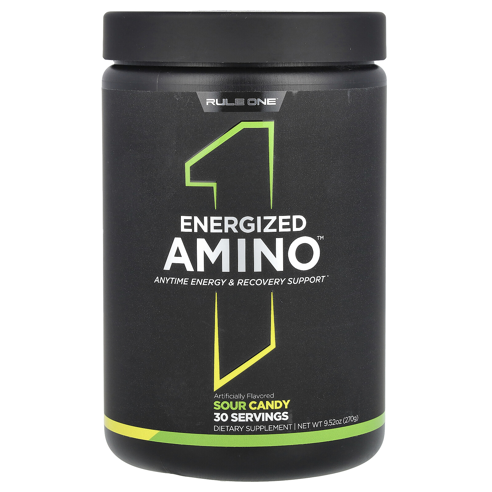 Energized Amino, Sour Candy, 9.52 oz (270 g)